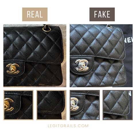 chanel paper bag fake|how to tell a genuine chanel bag.